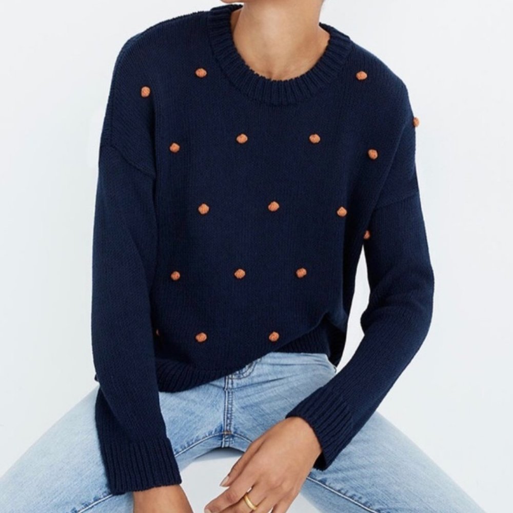 Madewell Wellesley Bobble Pullover Sweater